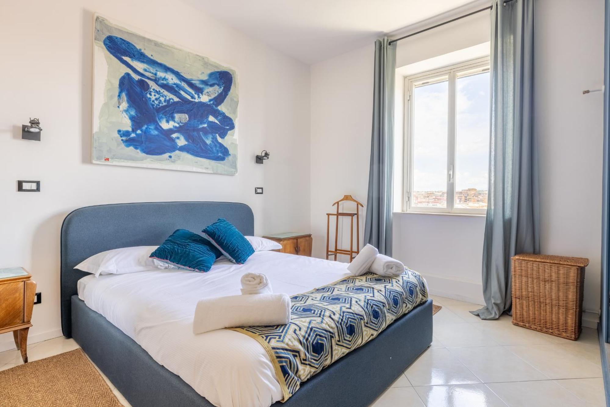 Lejlighed Spacious With Terrace 3 Bedroom, Metroa Battistini Rom